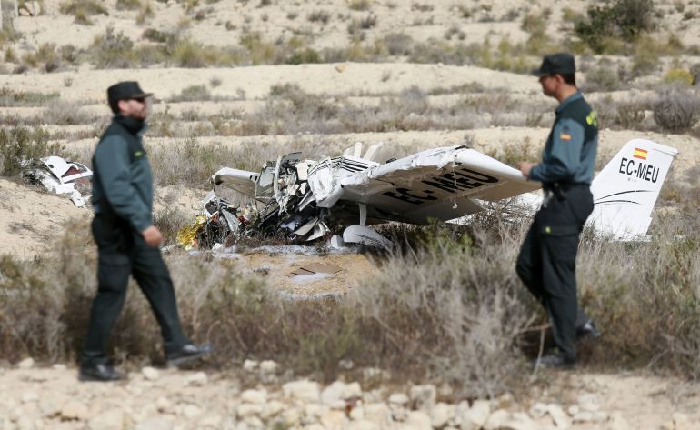 Dos muertos en el accidente de un ultraligero en el aerodromo de Mutxamel Dos muertos en el accidente de un ultraligero en el aerodromo de Mutxamel
