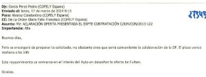 Operación Púnica: Los mensajes del exalcalde de Móstoles sobre el contrato investigado de Cofely Operación Púnica: Los mensajes del exalcalde de Móstoles sobre el contrato investigado de Cofely