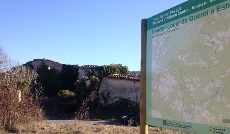 El poble d'Esblada, a l'Alt Camp El poble d'Esblada, a l'Alt Camp