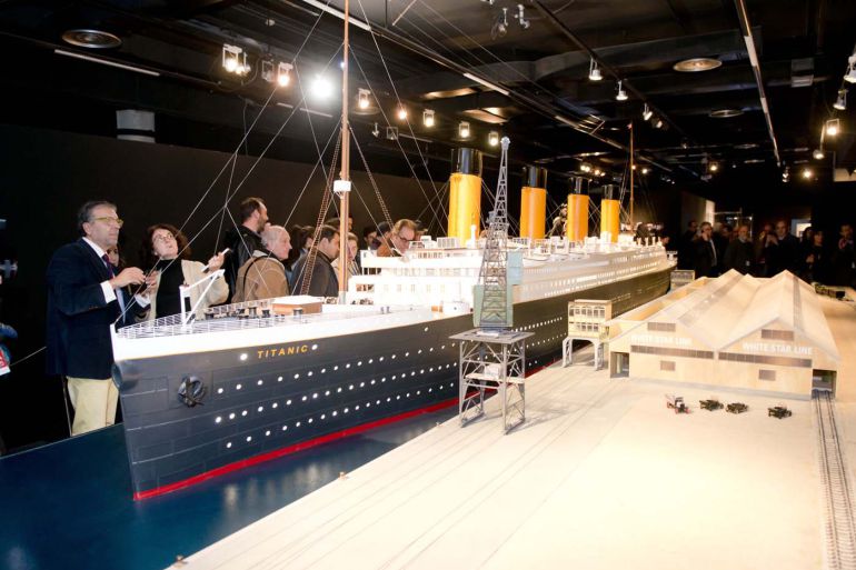 La mayor maqueta del Titanic construida nunca ha sido fabricada cara al público en el Parque de las Ciencias de Granada La mayor maqueta del Titanic construida nunca ha sido fabricada cara al público en el Parque de las Ciencias de Granada