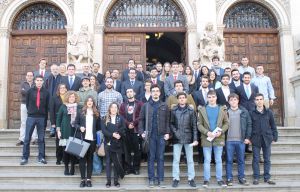 Contendientes, jueces y árbitros bajo la protección de Servet y Jordán de Asso Contendientes, jueces y árbitros bajo la protección de Servet y Jordán de Asso
