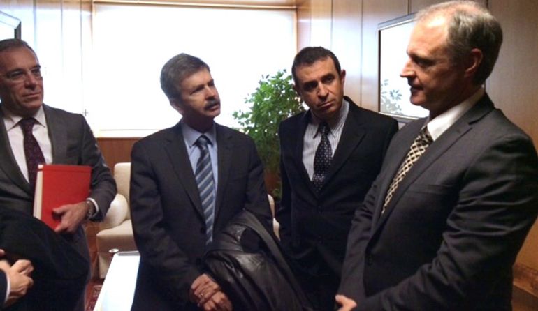 Juan José Sánchez, José Luis Navarro, Luis Merino y Peter Quinn Juan José Sánchez, José Luis Navarro, Luis Merino y Peter Quinn