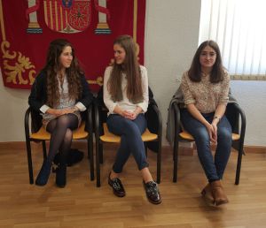 Carlota Payo (i), Nazaret González (c) y Pilar María Carrancio (d) Carlota Payo (i), Nazaret González (c) y Pilar María Carrancio (d)