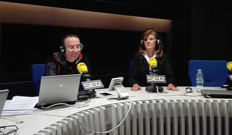 Victoria Pavón acudió también hace unas semanas al programa SER Deportivos con Francisco José Delgado Victoria Pavón acudió también hace unas semanas al programa SER Deportivos con Francisco José Delgado