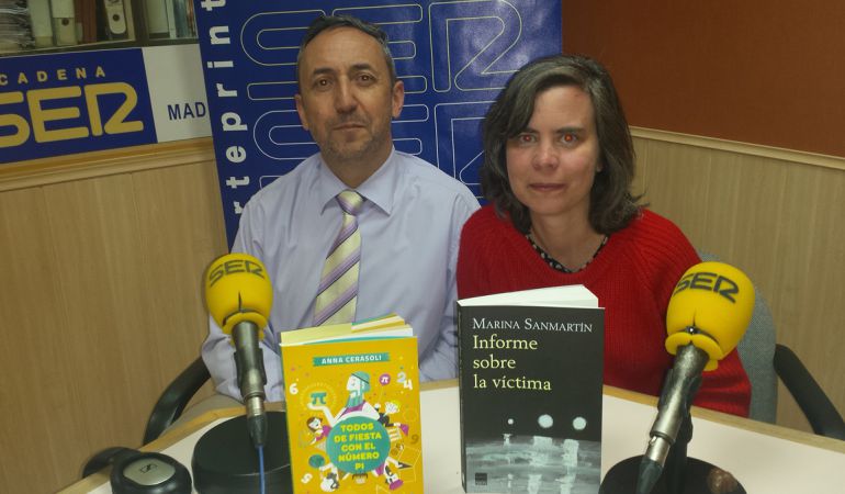 Jose Manuel Contreras y Marina Sanmartin en Rincón Literario Jose Manuel Contreras y Marina Sanmartin en Rincón Literario