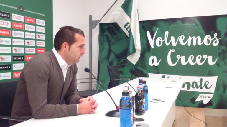 Rubén Baraja considera clave el apoyo de la afición ilicitana Rubén Baraja considera clave el apoyo de la afición ilicitana