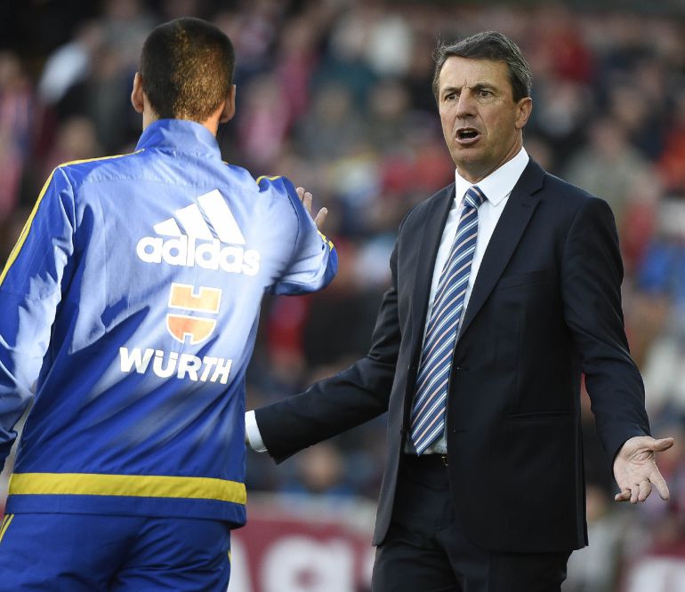 El entrenador del Granada José González El entrenador del Granada José González