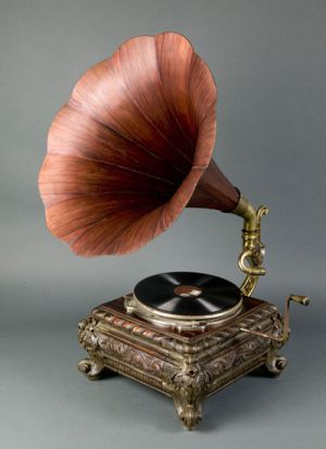 Gramófono de la colección Joaquín Díaz Gramófono de la colección Joaquín Díaz