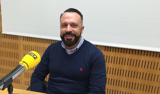 Ramon Fossati en los estudios de la SER Ramon Fossati en los estudios de la SER