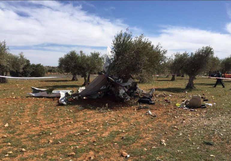 Mueren 3 personas al estrellarse una avioneta en Perales de Tajuña Mueren 3 personas al estrellarse una avioneta en Perales de Tajuña