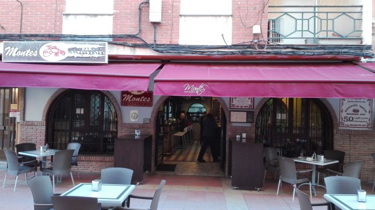 Restaurante Casa Montes en Calle castelar. Restaurante Casa Montes en Calle castelar.
