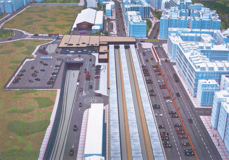 Recreaci&oacute;n virtual del soterramiento del AVE a su paso por Le&oacute;n