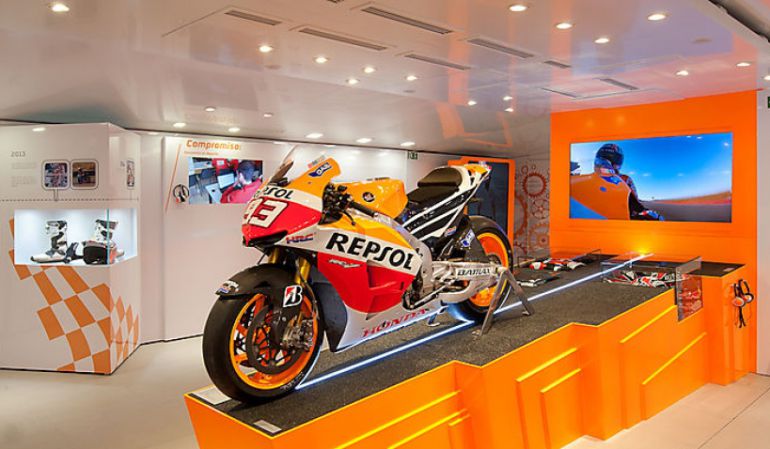 Imagen de la moto de Marc Márquez Imagen de la moto de Marc Márquez