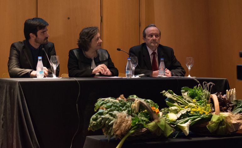 Eneko Larrarte, Isabel Elizalde y Rafael Remírez de Ganuza Eneko Larrarte, Isabel Elizalde y Rafael Remírez de Ganuza