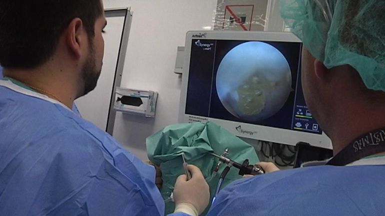 Un laboratorio móvil para prácticas de cirugia en el Álvaro Cunqueiro Un laboratorio móvil para prácticas de cirugia en el Álvaro Cunqueiro