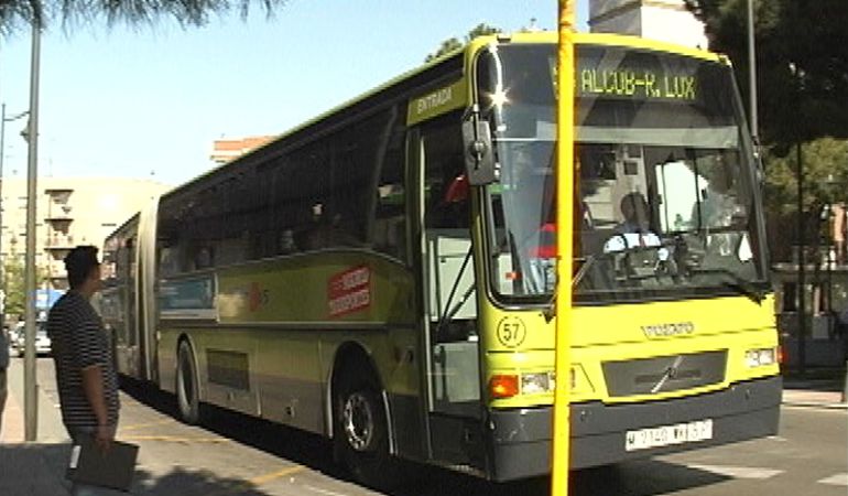 Imagen de un autobús en Alcobendas Imagen de un autobús en Alcobendas