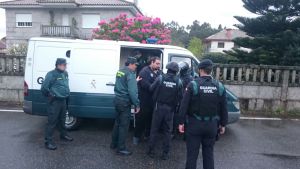 Momento de la detención del hermano de Sinaí Giménez Momento de la detención del hermano de Sinaí Giménez