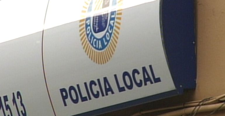Detalle de la fachada de la sede de la Policía Local de Algete Detalle de la fachada de la sede de la Policía Local de Algete