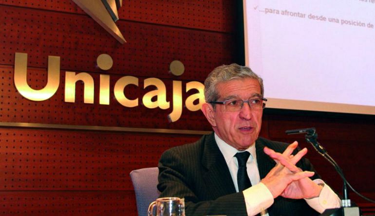 El presidente de Unicaja, Braulio Medel, en una imagen de archivo El presidente de Unicaja, Braulio Medel, en una imagen de archivo