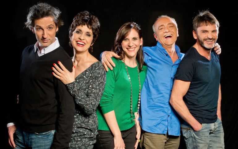 El conocido elenco de la obra basada en textos de Chéjov El conocido elenco de la obra basada en textos de Chéjov
