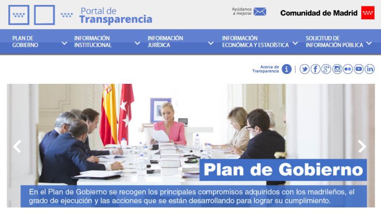 Cifuentes quiere controlar su propia Ley de Transparencia Cifuentes quiere controlar su propia Ley de Transparencia