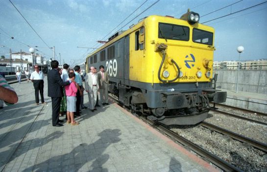 1994 - Salida del último tren desde la Antigua Estación de Córdoba 1994 - Salida del último tren desde la Antigua Estación de Córdoba