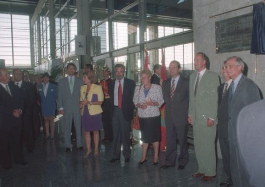 Autoridades en la Inauguración de la Estación de Córdoba Autoridades en la Inauguración de la Estación de Córdoba