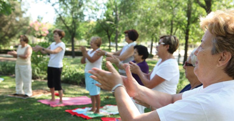 Mayores de Alcobendas participando en una de las cientos de actividades programadas para ellos en la ciudad Mayores de Alcobendas participando en una de las cientos de actividades programadas para ellos en la ciudad