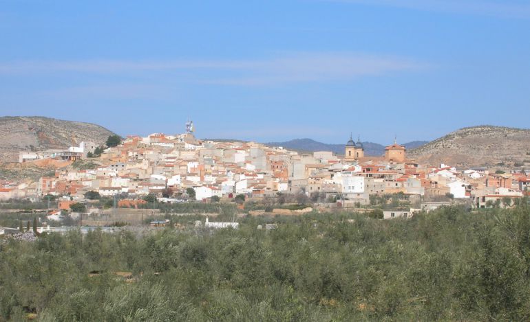 Elche de la Sierra visto desde la carretera de Murcia Elche de la Sierra visto desde la carretera de Murcia