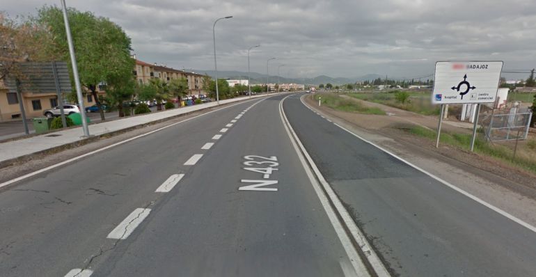 El accidente se ha producido en el km. 109 de la N-432 El accidente se ha producido en el km. 109 de la N-432