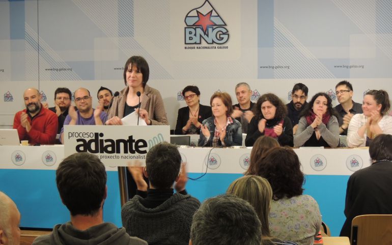 Ana Pontón resta importancia al apoyo del responsable local del BNG de A Pastoriza a Luís Villares Ana Pontón resta importancia al apoyo del responsable local del BNG de A Pastoriza a Luís Villares