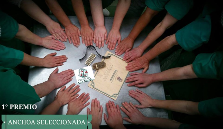 Trabajadores de la fábrica de Santoña. Trabajadores de la fábrica de Santoña.