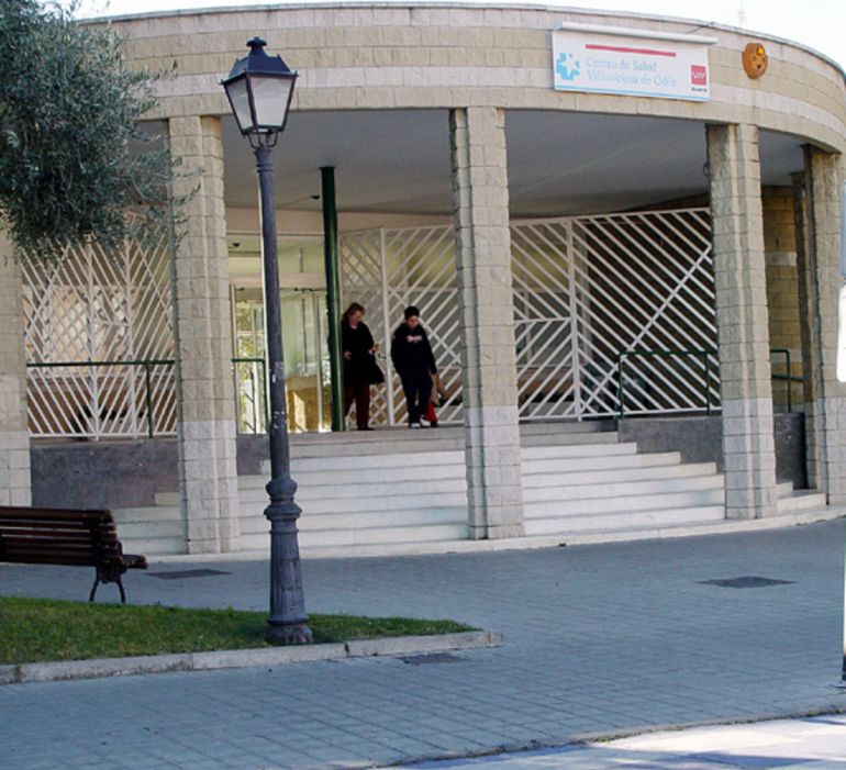 Entrada al actual centro de salud de Villaviciosa de Odón Entrada al actual centro de salud de Villaviciosa de Odón