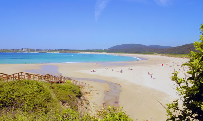 Playa de Lumebo en Ferrol Playa de Lumebo en Ferrol