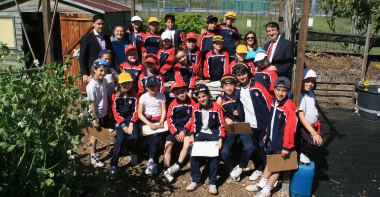 El Programa La Huerta del Cole recibe una media de 800 visitas de escolares tricantinos cada trimestre El Programa La Huerta del Cole recibe una media de 800 visitas de escolares tricantinos cada trimestre