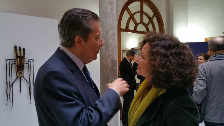 Federico Mayor Zaragoza este jueves en Granada con la rectora de la Universidad de Granada, Pilar Aranda Federico Mayor Zaragoza este jueves en Granada con la rectora de la Universidad de Granada, Pilar Aranda
