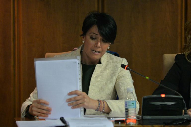 Rosa Luna, portavoz de ciudadanos en el Ayuntamiento de Ponferrada Rosa Luna, portavoz de ciudadanos en el Ayuntamiento de Ponferrada