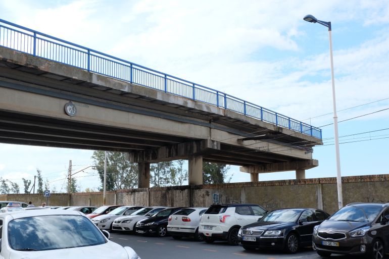 El Ayuntamiento comenzará a demoler el viaducto de la Avenida de Cádiz el jueves El Ayuntamiento comenzará a demoler el viaducto de la Avenida de Cádiz el jueves
