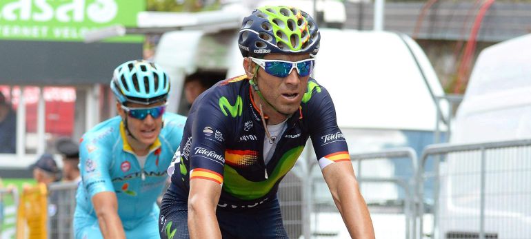 Valverde pisa podio y prepara su asalto a la Maglia en las etapas del fin de semana Valverde pisa podio y prepara su asalto a la Maglia en las etapas del fin de semana