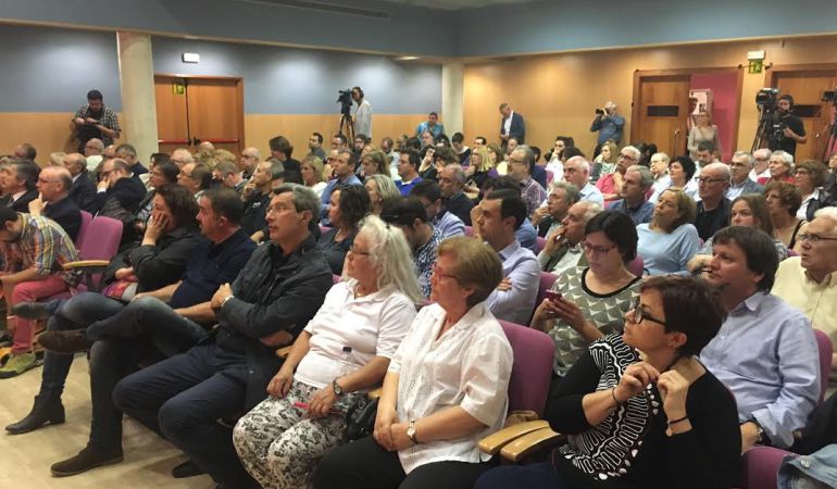 La sala Santa Llúcia en la primera edició del Reus Parla La sala Santa Llúcia en la primera edició del Reus Parla