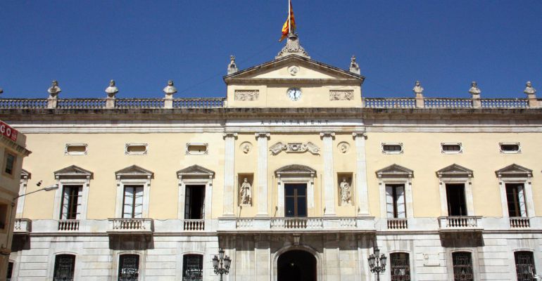 Façana de l'Ajuntament de Tarragona Façana de l'Ajuntament de Tarragona