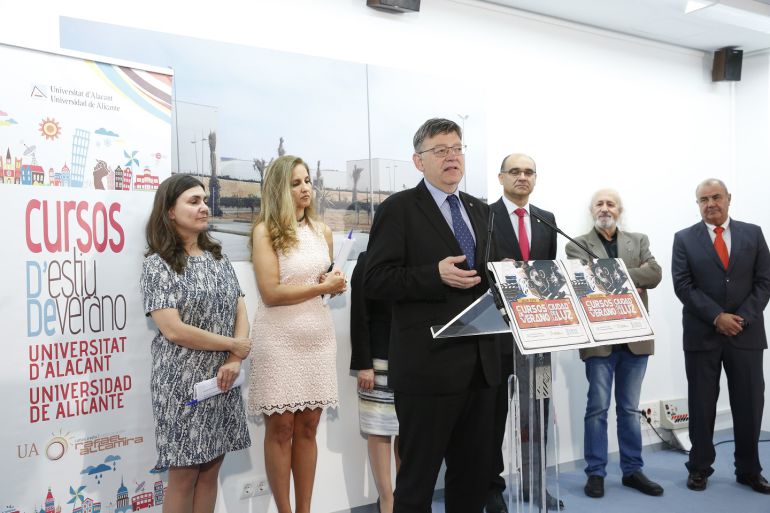 Presentación de los Cursos de Verano de la Universidad de Alicante en la Ciudad de la Luz Presentación de los Cursos de Verano de la Universidad de Alicante en la Ciudad de la Luz