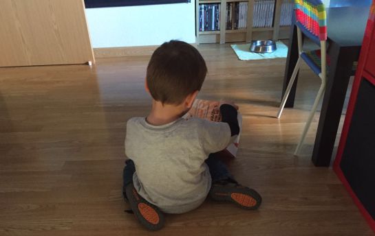 Eric tiene que ser escolarizado el año que viene. Eric tiene que ser escolarizado el año que viene.