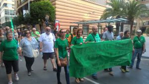 La Marcha por la Dignidad de Murcia protesta contra los recortes de derechos La Marcha por la Dignidad de Murcia protesta contra los recortes de derechos