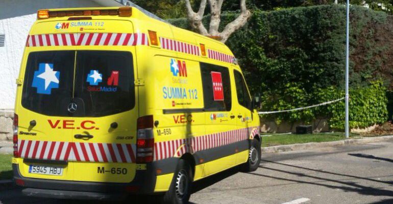 Lugar del accidente laboral en San Sebastián de los Reyes Lugar del accidente laboral en San Sebastián de los Reyes