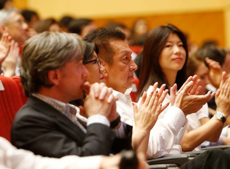 García Pitarch, Layhoon y Peter Lim, en Singapur García Pitarch, Layhoon y Peter Lim, en Singapur