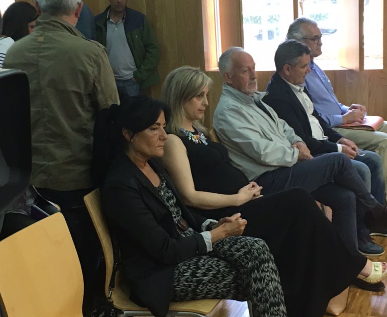 María Loureiro en la sesión de su juicio María Loureiro en la sesión de su juicio