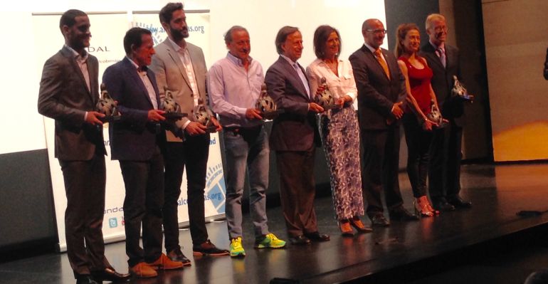 Mario Suárez, Paco Buyo, Raúl Entrerríos, Fermín Cacho, Ignacio García de Vinuesa, César Carlavilla, Carolina Pascual y Luis Carlos Torrescusa Mario Suárez, Paco Buyo, Raúl Entrerríos, Fermín Cacho, Ignacio García de Vinuesa, César Carlavilla, Carolina Pascual y Luis Carlos Torrescusa
