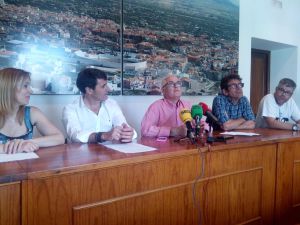 Rueda de prensa en el Ayuntamiento de Baza de la presentación de la nueva campaña de excavaciones en los yacimientos 'Baza-1' Rueda de prensa en el Ayuntamiento de Baza de la presentación de la nueva campaña de excavaciones en los yacimientos 'Baza-1'