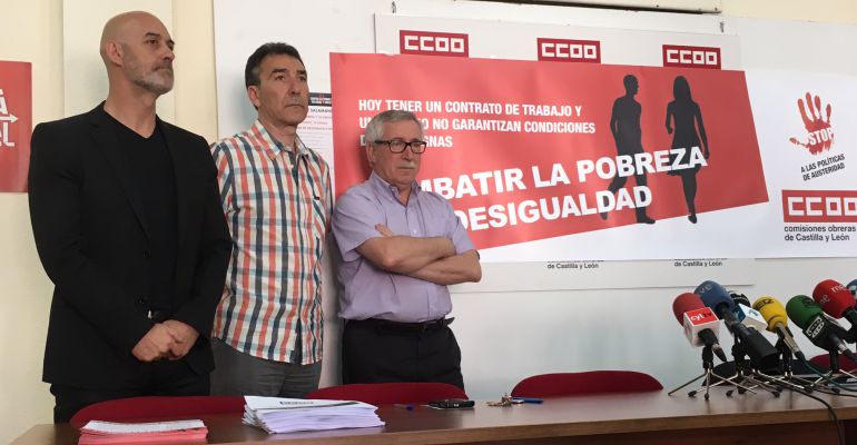 Emilio Pérez, Ángel Hernández e Ignacio Fernández Toxo Emilio Pérez, Ángel Hernández e Ignacio Fernández Toxo